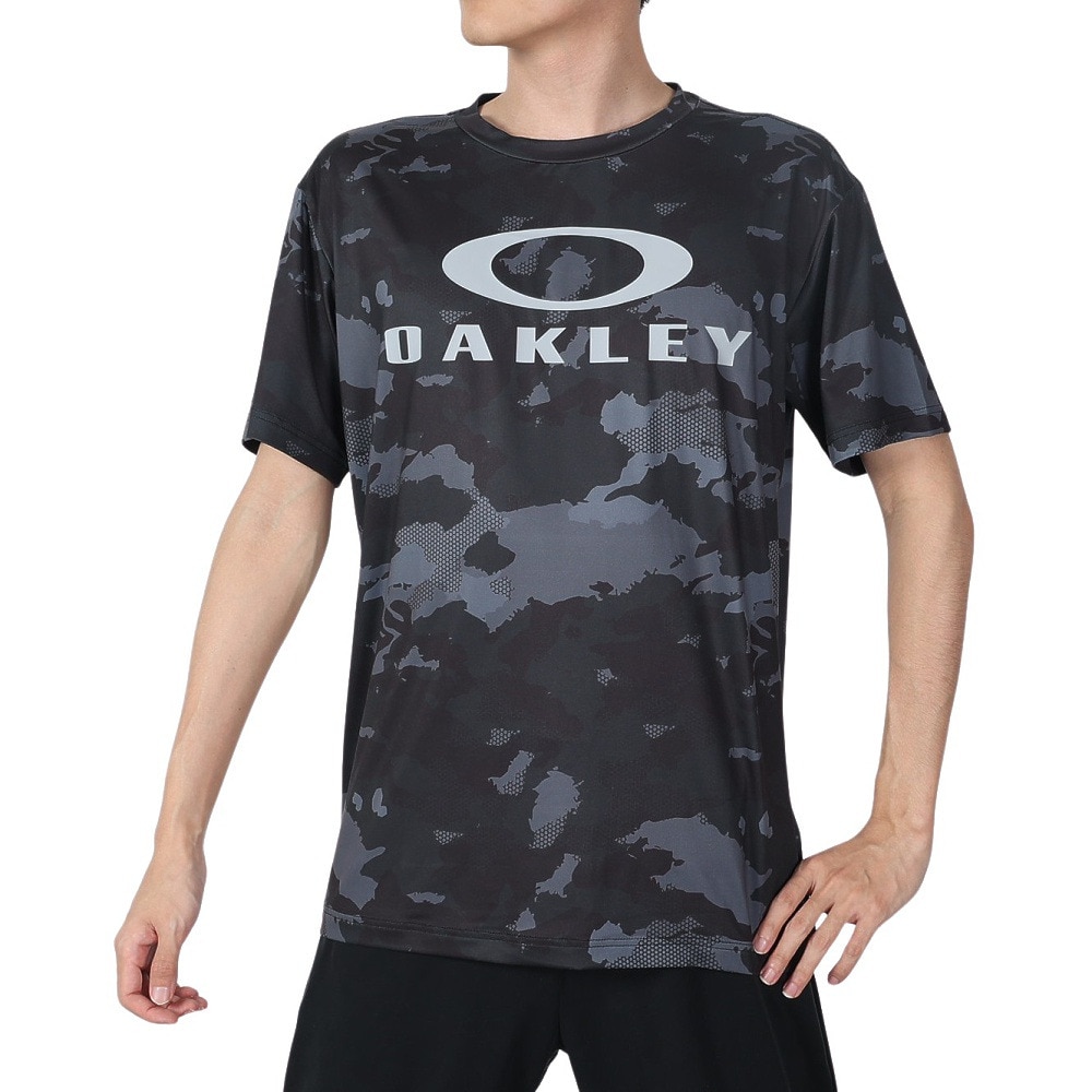 オークリー（OAKLEY）（メンズ）Enhance Qdevo 半袖Tシャツ Graphic 3.0 FOA406336-00G