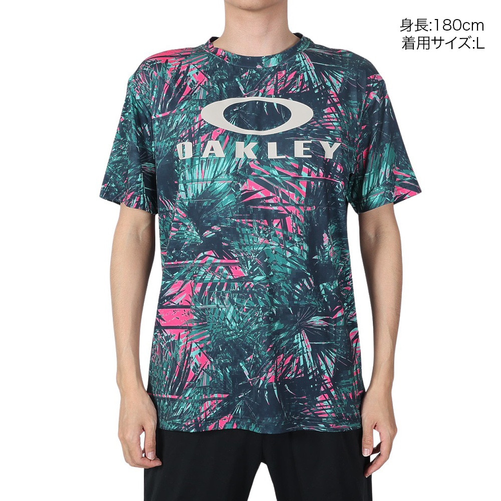 オークリー（OAKLEY）（メンズ）Enhance Qdevo 半袖Tシャツ Graphic 3.0 FOA406336-78Y