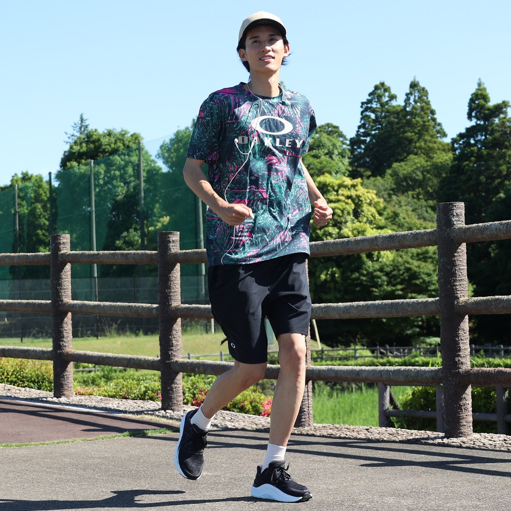 オークリー（OAKLEY）（メンズ）Enhance Qdevo 半袖Tシャツ Graphic 3.0 FOA406336-78Y