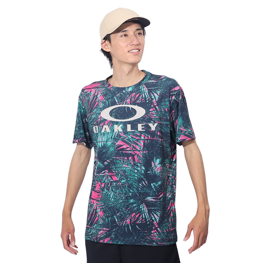 オークリー（OAKLEY）（メンズ）Enhance Qdevo 半袖Tシャツ Graphic 3.0 FOA406336-78Y