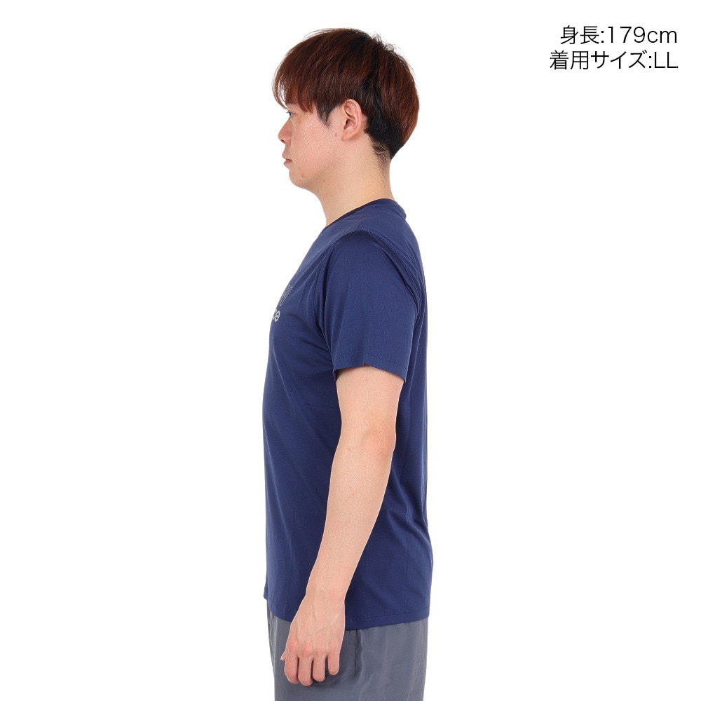 ニューバランス（new balance）（メンズ）パフォーマンスグラフィック 半袖Tシャツ AMT41000NV