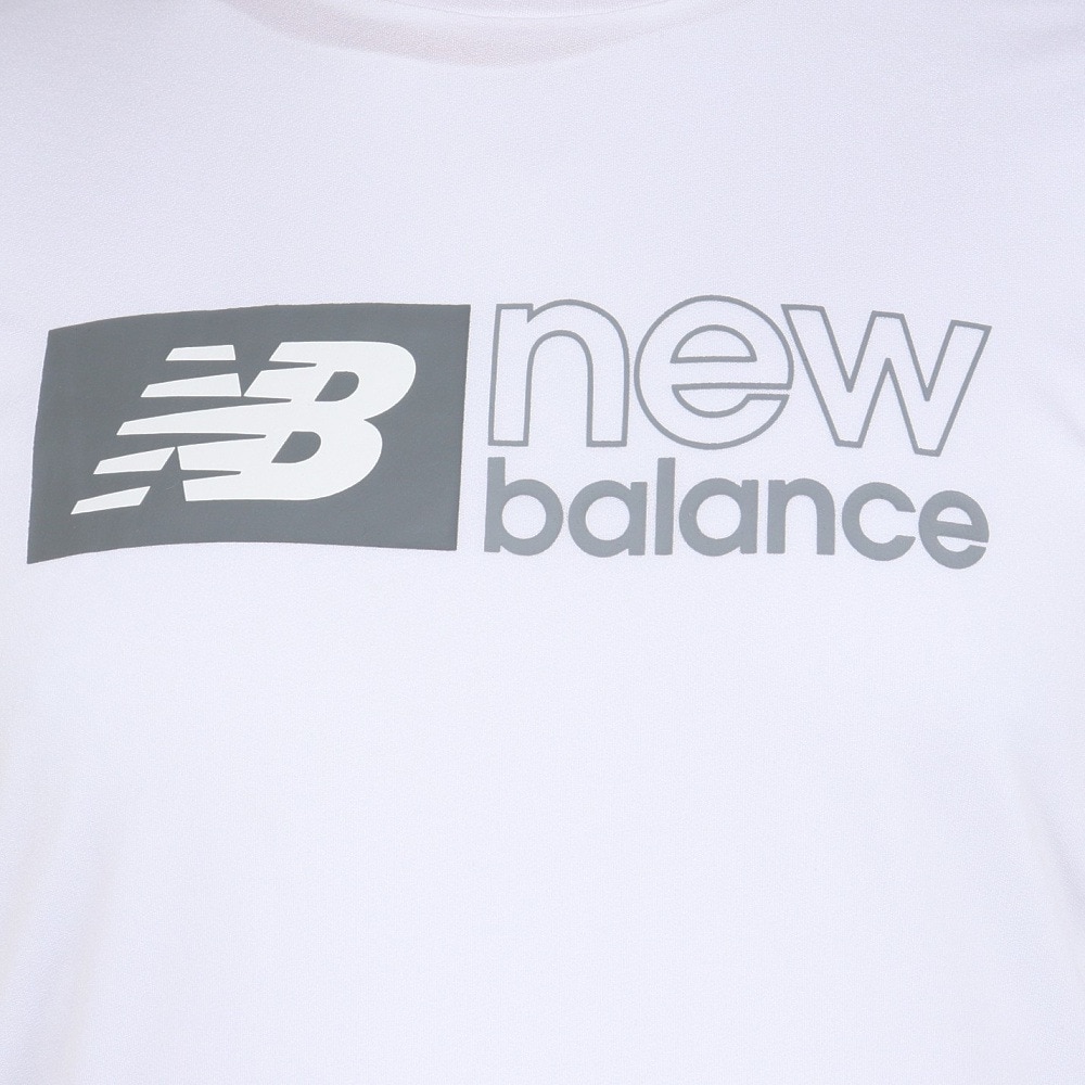 ニューバランス（new balance）（メンズ）パフォーマンスグラフィック 半袖Tシャツ AMT41000WT