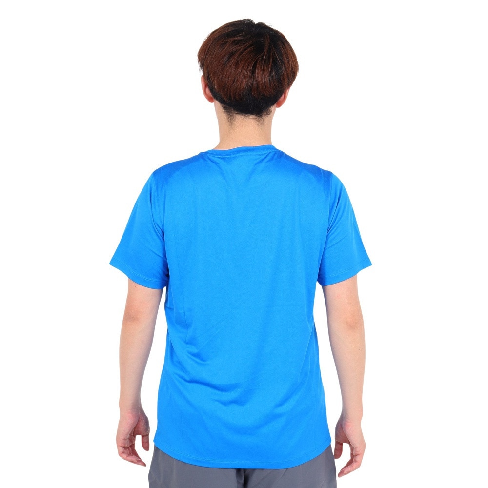 ニューバランス（new balance）（メンズ）パフォーマンスグラフィック 半袖Tシャツ AMT41001BUL