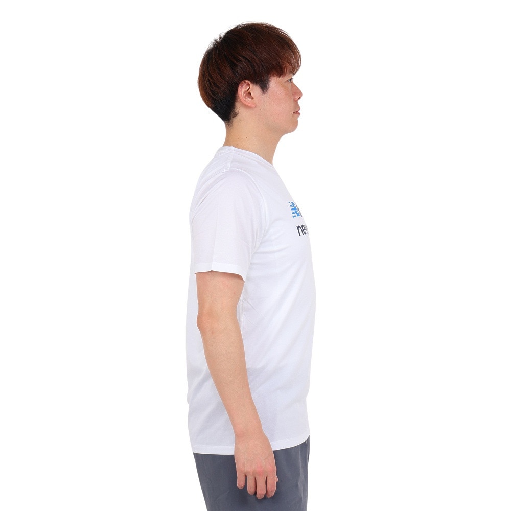 ニューバランス（new balance）（メンズ）パフォーマンスグラフィック 半袖Tシャツ AMT41001WT