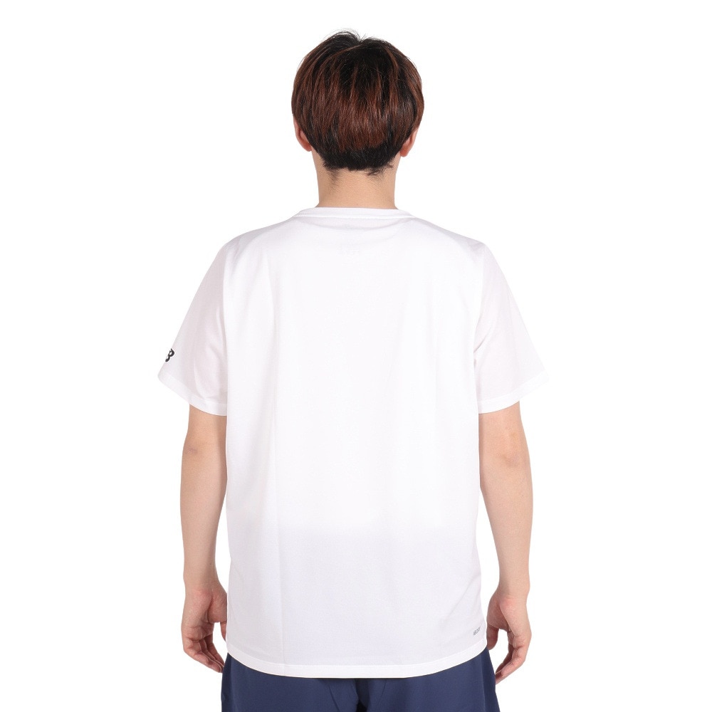 ニューバランス（new balance）（メンズ）ビッグロゴ半袖Tシャツ AMT31078WT