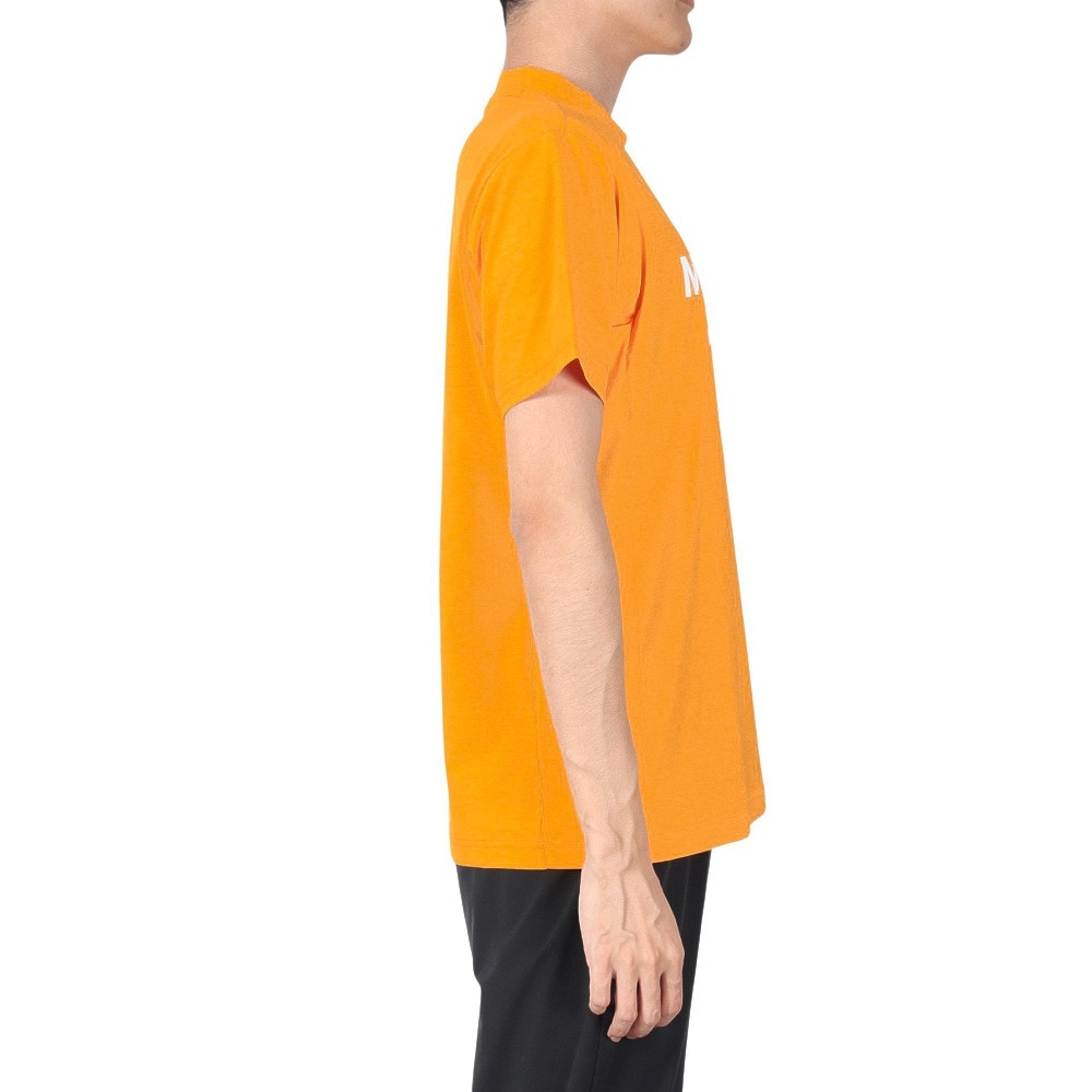 デサント（DESCENTE）（メンズ）SUNSCREEN TOUGH オーセンティックロゴ ショートスリーブシャツ DMMXJA51 OR