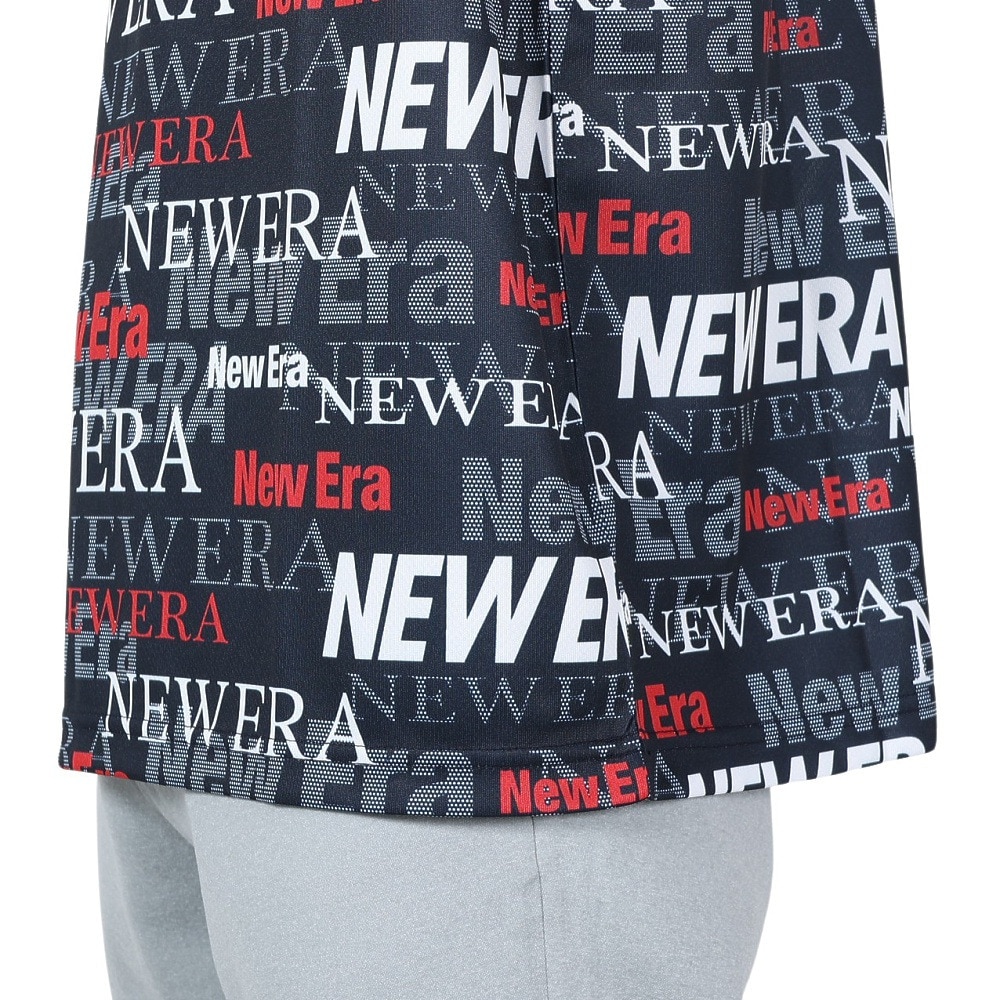 ニューエラ（NEW ERA）（メンズ、レディース、キッズ）半袖 テックTシャツ Text All Over 14121963