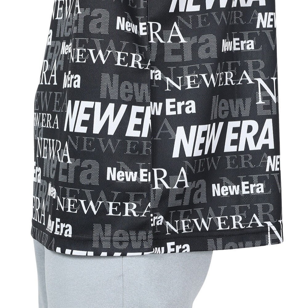 ニューエラ（NEW ERA）（メンズ、レディース、キッズ）半袖 テックTシャツ Text All Over 14121964
