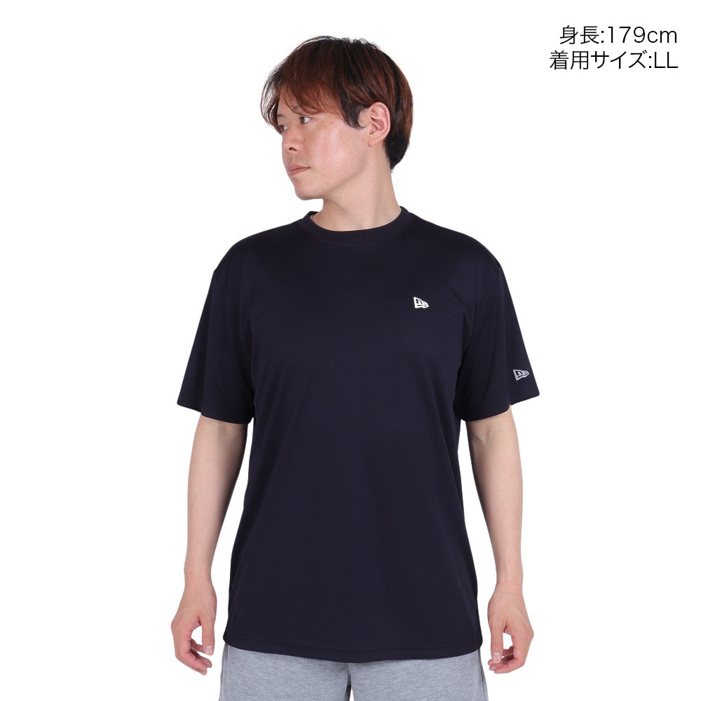 ニューエラ（NEW ERA）（メンズ）半袖 テック Tシャツ リアペイズリーロゴ 14311382