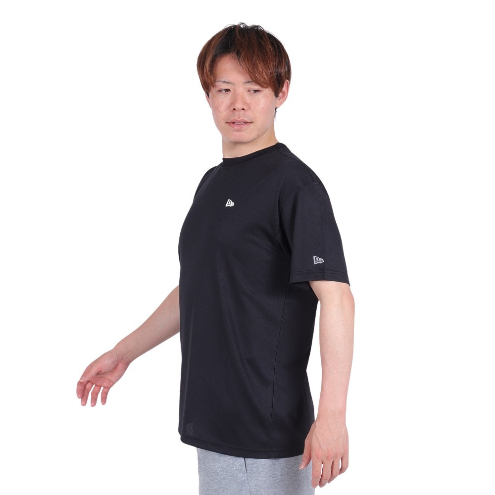 ニューエラ（NEW ERA）（メンズ）半袖 テック Tシャツ リアペイズリーロゴ 14311383