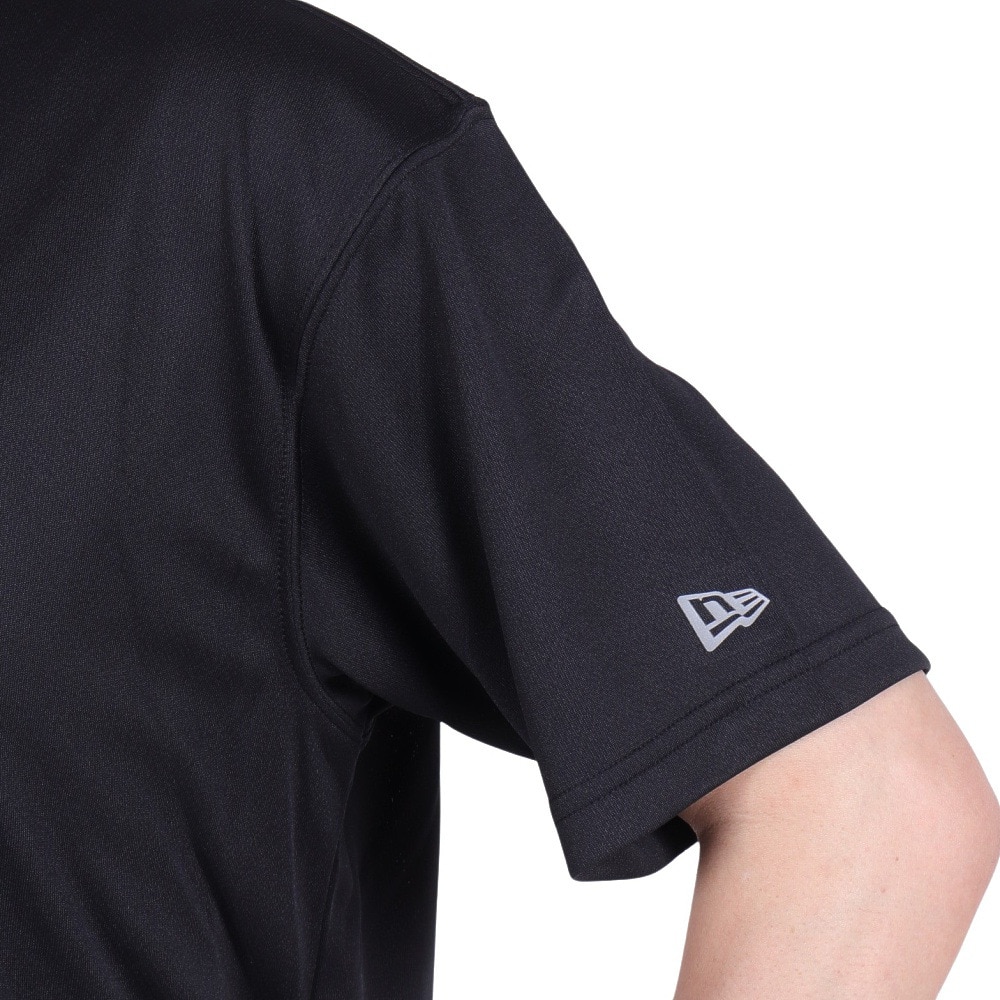 ニューエラ（NEW ERA）（メンズ）半袖 テック Tシャツ リアペイズリーロゴ 14311383