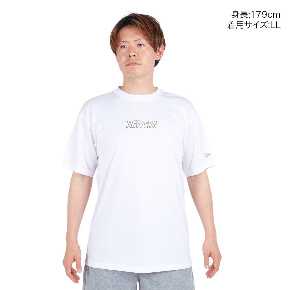 ニューエラ（NEW ERA）（メンズ）半袖 テック Tシャツ リアクラシックロゴ 14311384