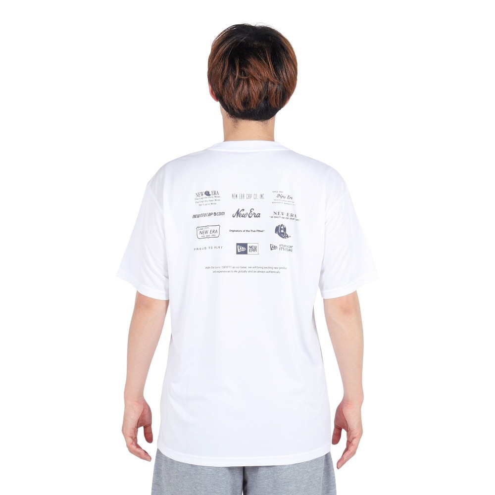 ニューエラ（NEW ERA）（メンズ）半袖 テック Tシャツ リアクラシックロゴ 14311384