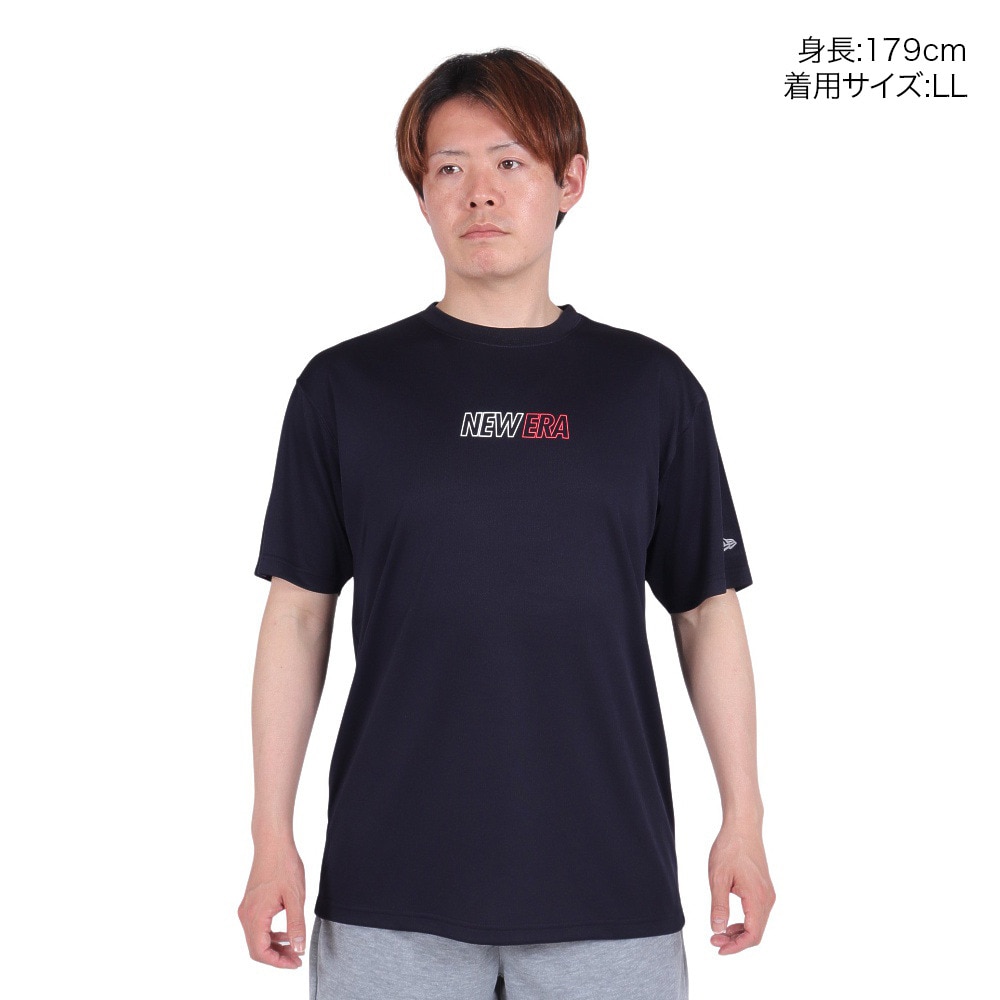 ニューエラ（NEW ERA）（メンズ）半袖 テック Tシャツ リアクラシックロゴ 14311385