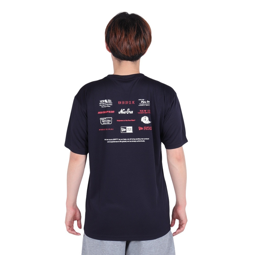 ニューエラ（NEW ERA）（メンズ）半袖 テック Tシャツ リアクラシックロゴ 14311385