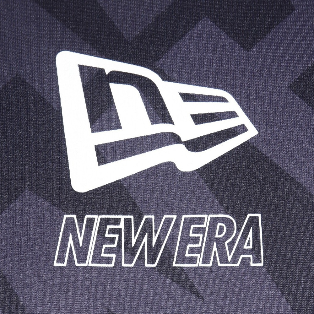 ニューエラ（NEW ERA）（メンズ）半袖 テック Tシャツ オールオーバーロゴ 14311390