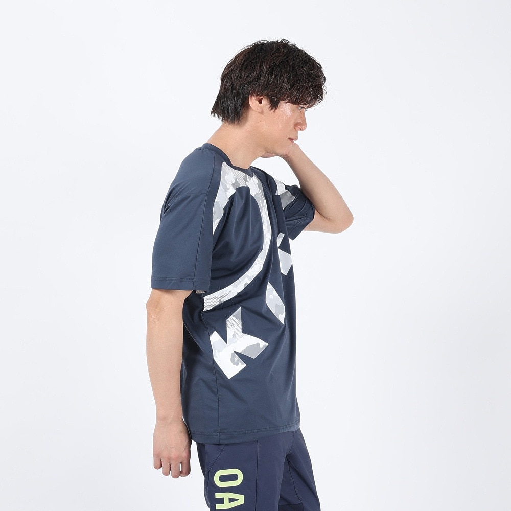 オークリー（OAKLEY）（メンズ）Enhance Qdevo 半袖Tシャツ Bold 3.0 FOA406334-6FB