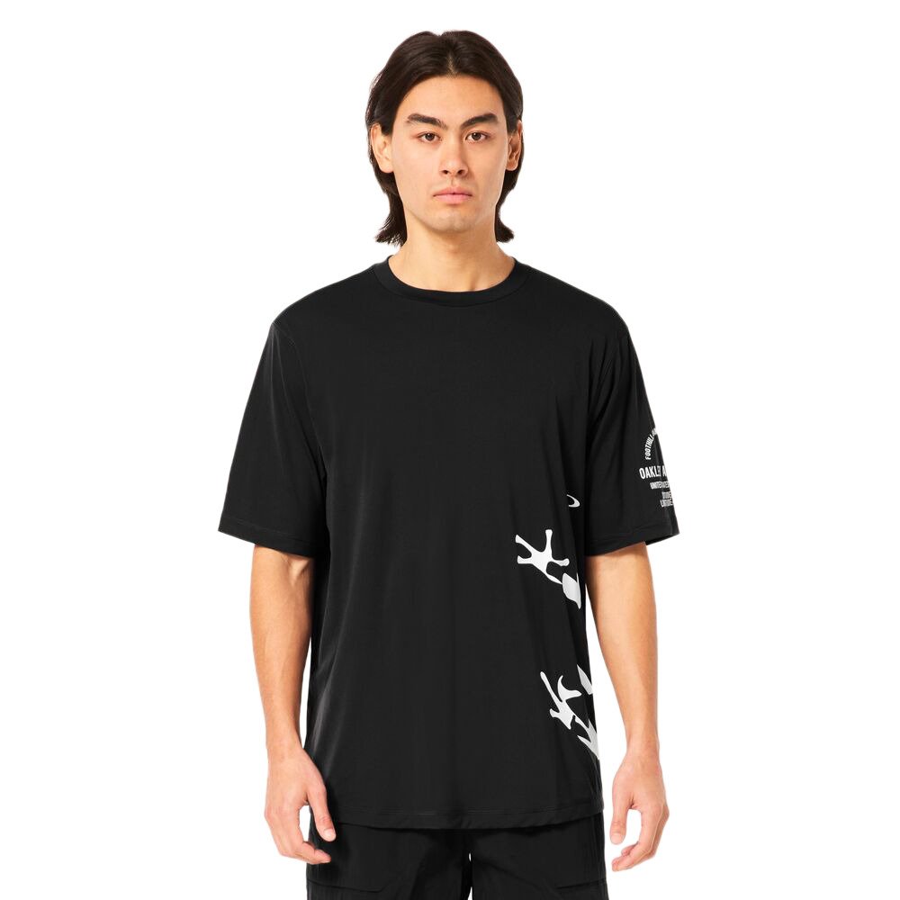 オークリー（OAKLEY）（メンズ）EN AMPHI 半袖Tシャツ BOLD FROG 