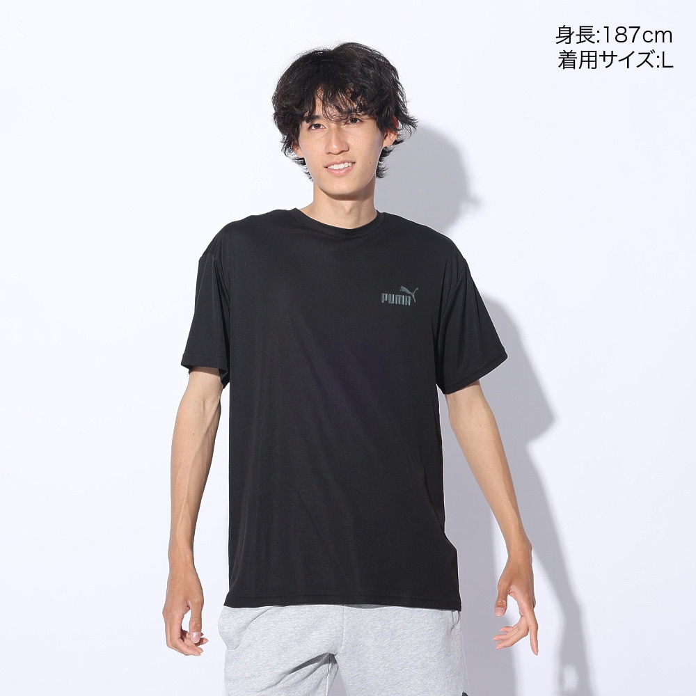 プーマ（PUMA）（メンズ）DRY PLUS POWER Tシャツ 半袖 525673 01 BLK