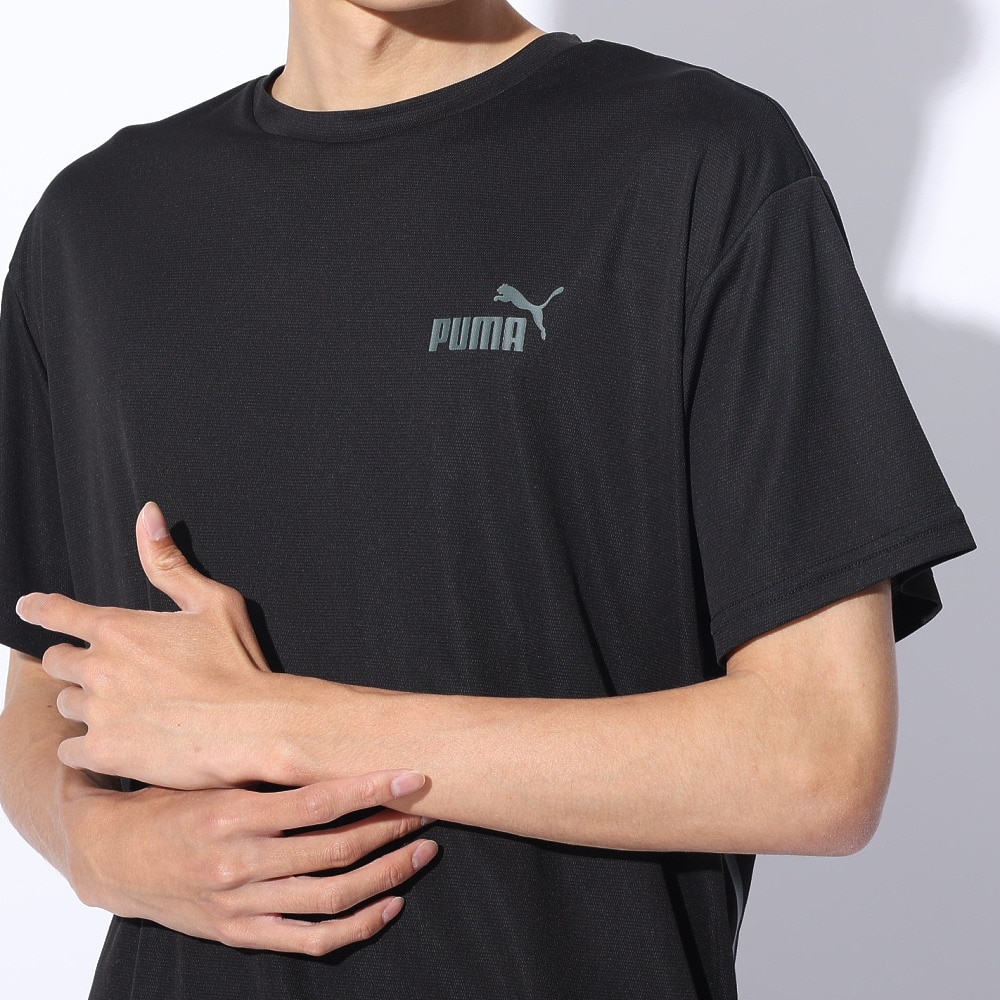プーマ（PUMA）（メンズ）DRY PLUS POWER Tシャツ 半袖 525673 01 BLK