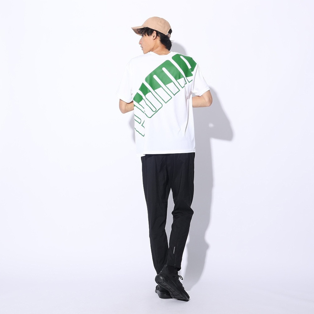 プーマ（PUMA）（メンズ）DRY PLUS POWER Tシャツ 半袖 525673 02 WHT