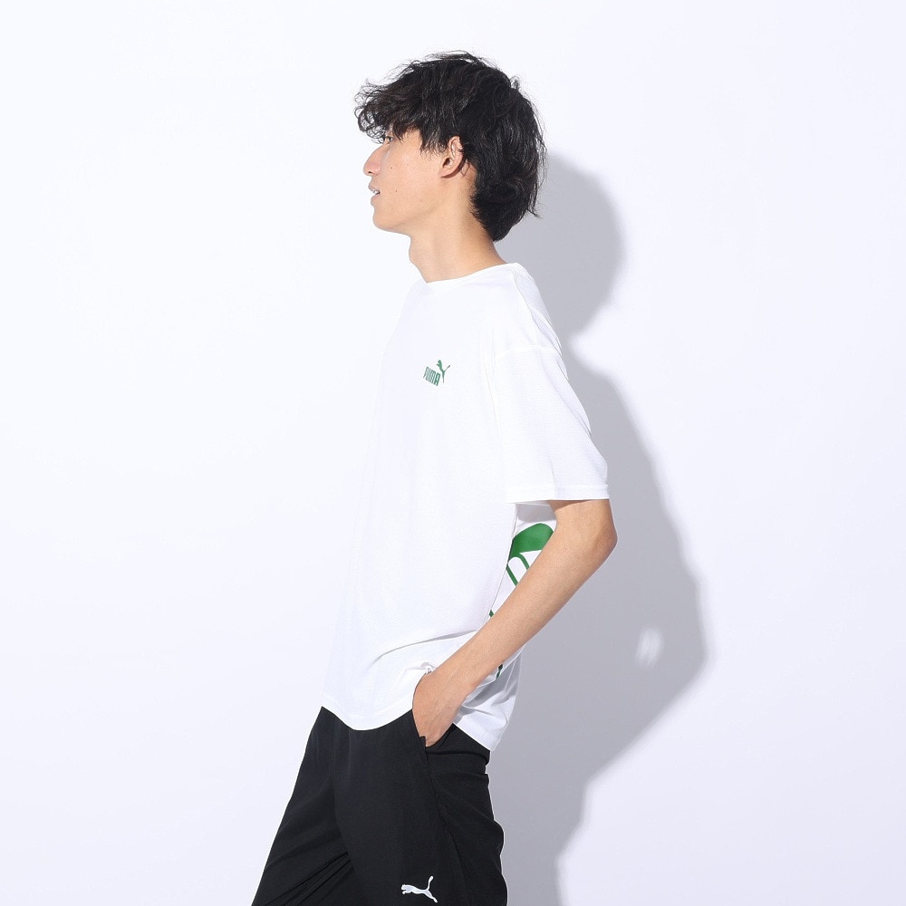 プーマ（PUMA）（メンズ）DRY PLUS POWER Tシャツ 半袖 525673 02 WHT
