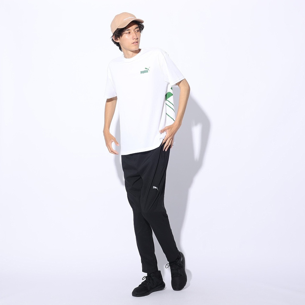 プーマ（PUMA）（メンズ）DRY PLUS POWER Tシャツ 半袖 525673 02 WHT