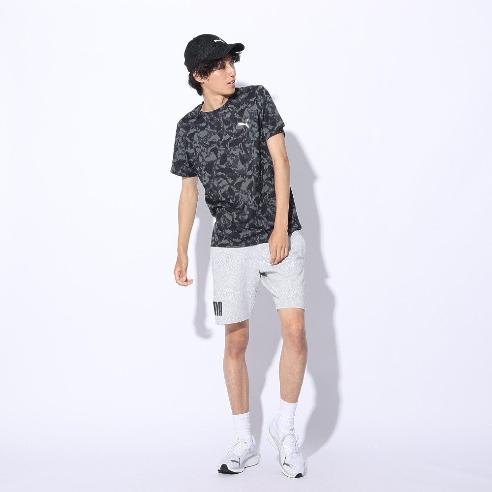 プーマ（PUMA）（メンズ）DRY PLUS AOP Tシャツ 半袖 525674 01 BLK