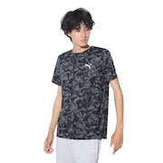 プーマ（PUMA）（メンズ）DRY PLUS AOP Tシャツ 半袖 525674 01 BLK