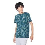 プーマ（PUMA）（メンズ）DRY PLUS AOP Tシャツ 半袖 525674 21 GRN