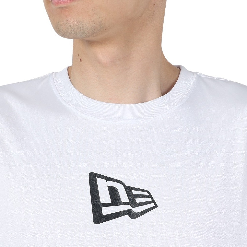 ニューエラ（NEW ERA）（メンズ、レディース）半袖 ラッシュTシャツ Rear Vertical Logo 14121965