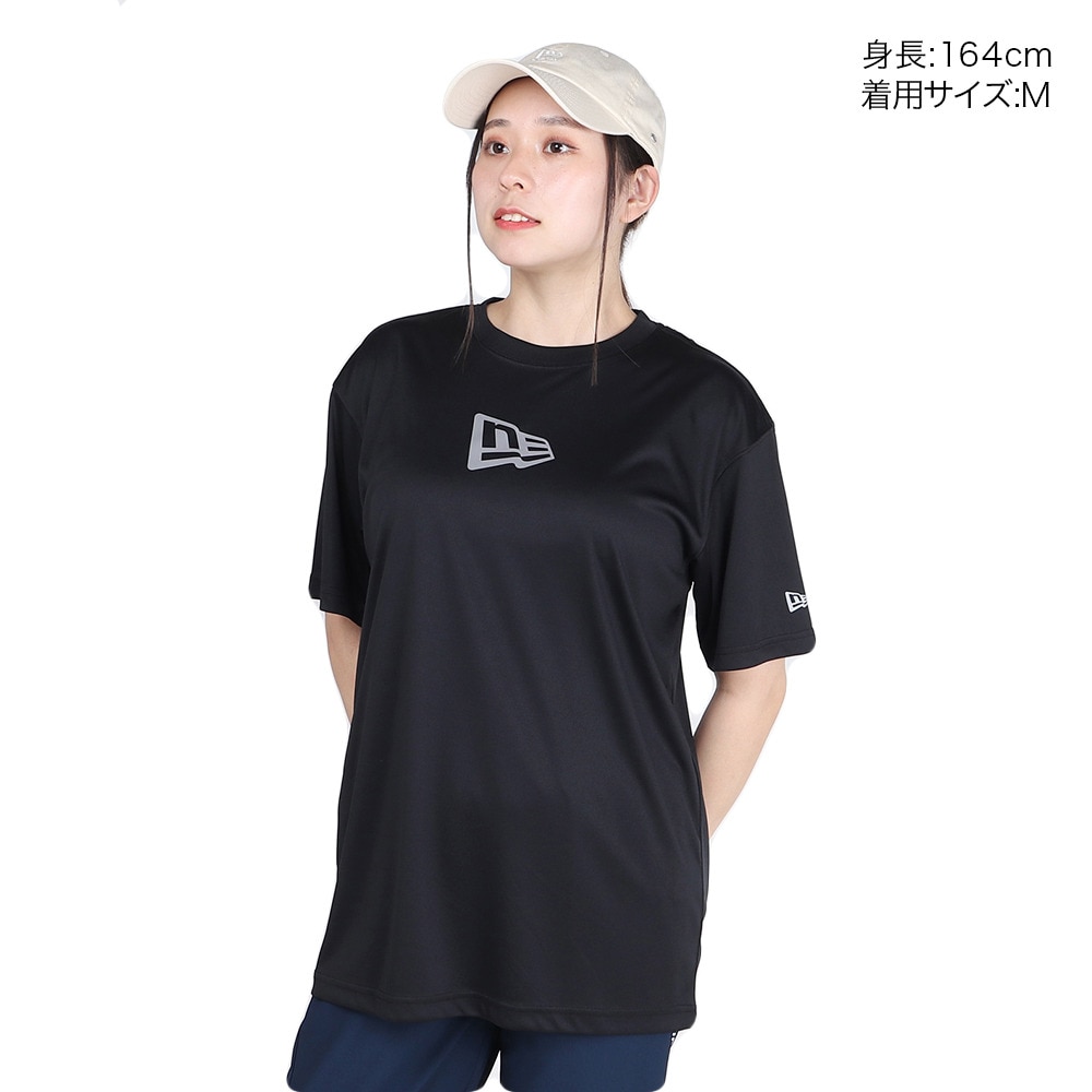 ニューエラ（NEW ERA）（メンズ、レディース）半袖 ラッシュTシャツ Rear Vertical Logo 14121966