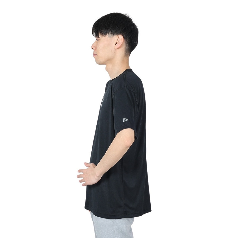 ニューエラ（NEW ERA）（メンズ、レディース）半袖 ラッシュTシャツ Rear Vertical Logo 14121966