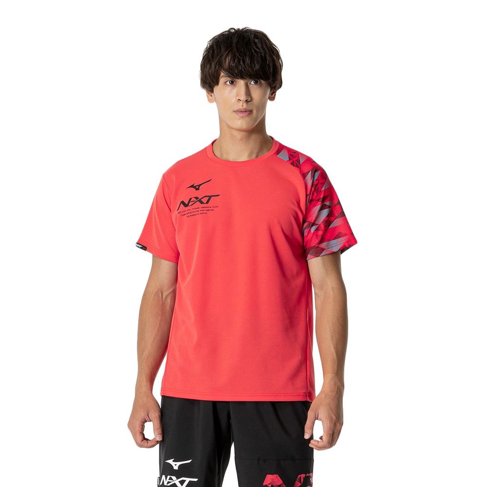 ミズノ（MIZUNO）（メンズ、レディース）N-XT 半袖Tシャツ 32JAB21063