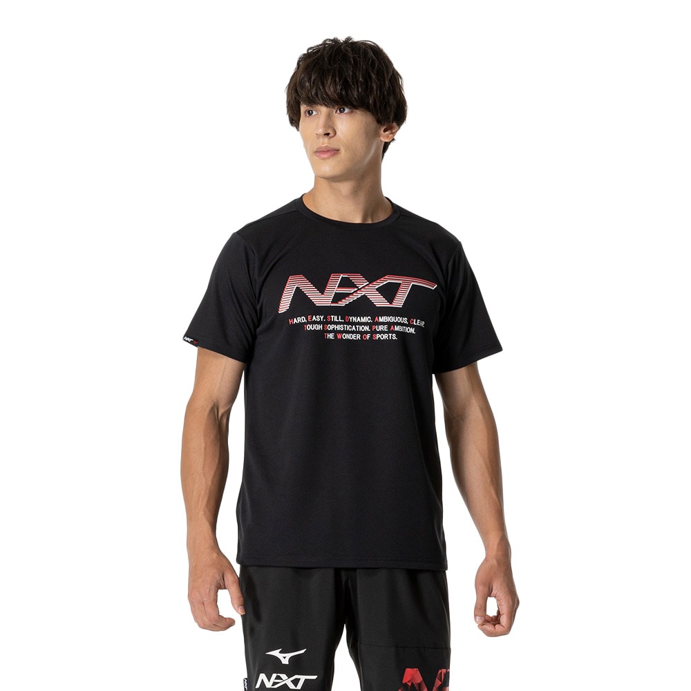 ミズノ（MIZUNO）（メンズ、レディース）N-XT 半袖Tシャツ 32JAB22009