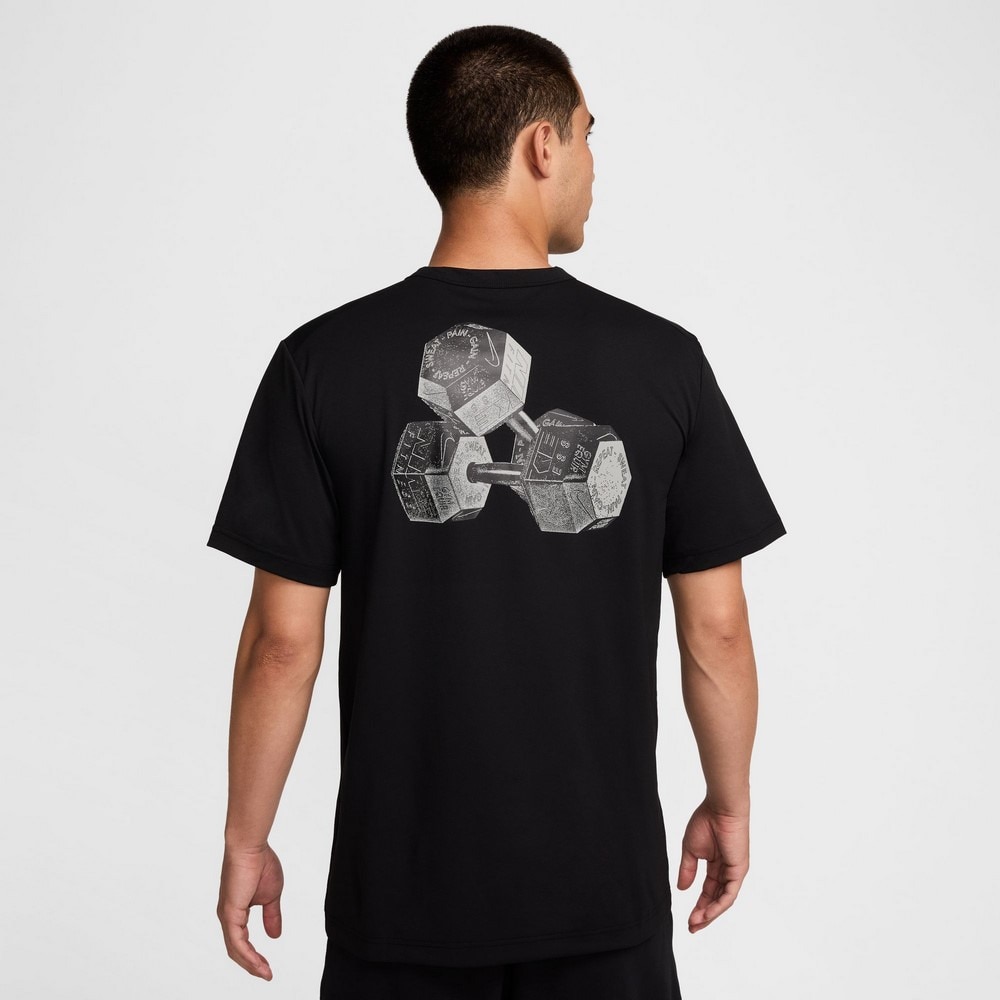 ナイキ（NIKE）（メンズ）ドライフィット 半袖フィットネス トップ FV9615-010