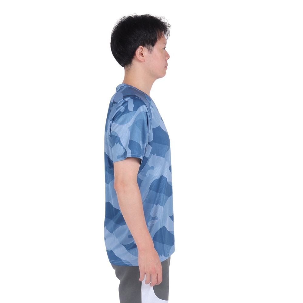 プーマ（PUMA）（メンズ）トレーニング プーマ フィット ウルトラブリース AOP 半袖Tシャツ 525533 20 BLU