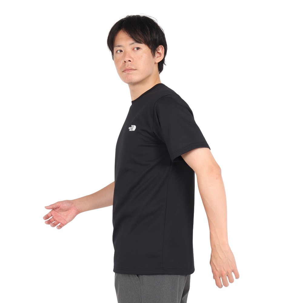 ザ・ノース・フェイス（THE NORTH FACE）（メンズ）ショートスリーブデジタルボックスロゴTシャツ NT82482 K