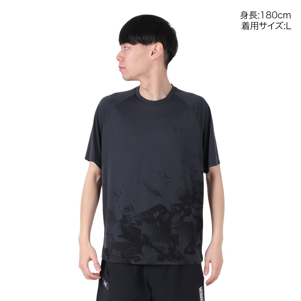 アンダーアーマー（UNDER ARMOUR）（メンズ）テック フェード 半袖Tシャツ 1390209 016