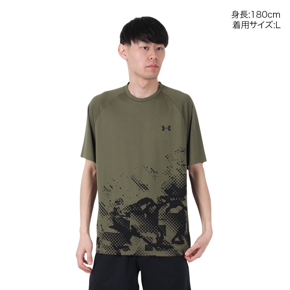 アンダーアーマー（UNDER ARMOUR）（メンズ）テック フェード 半袖Tシャツ 1390209 390