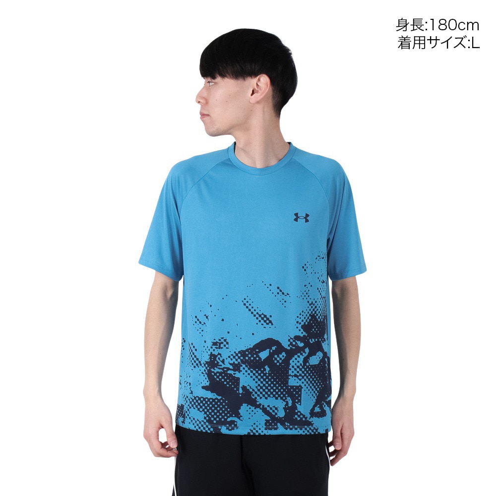 アンダーアーマー（UNDER ARMOUR）（メンズ）テック フェード 半袖Tシャツ 1390209 452