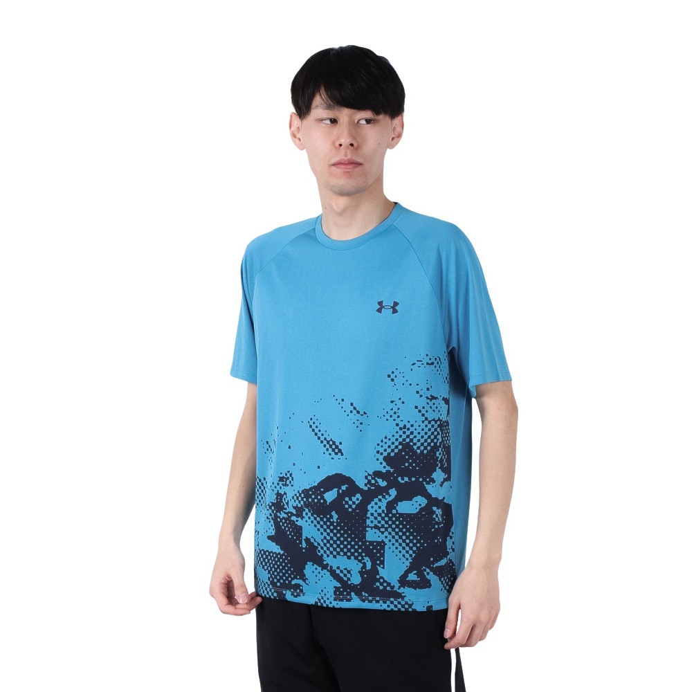アンダーアーマー（UNDER ARMOUR）（メンズ）テック フェード 半袖Tシャツ 1390209 452