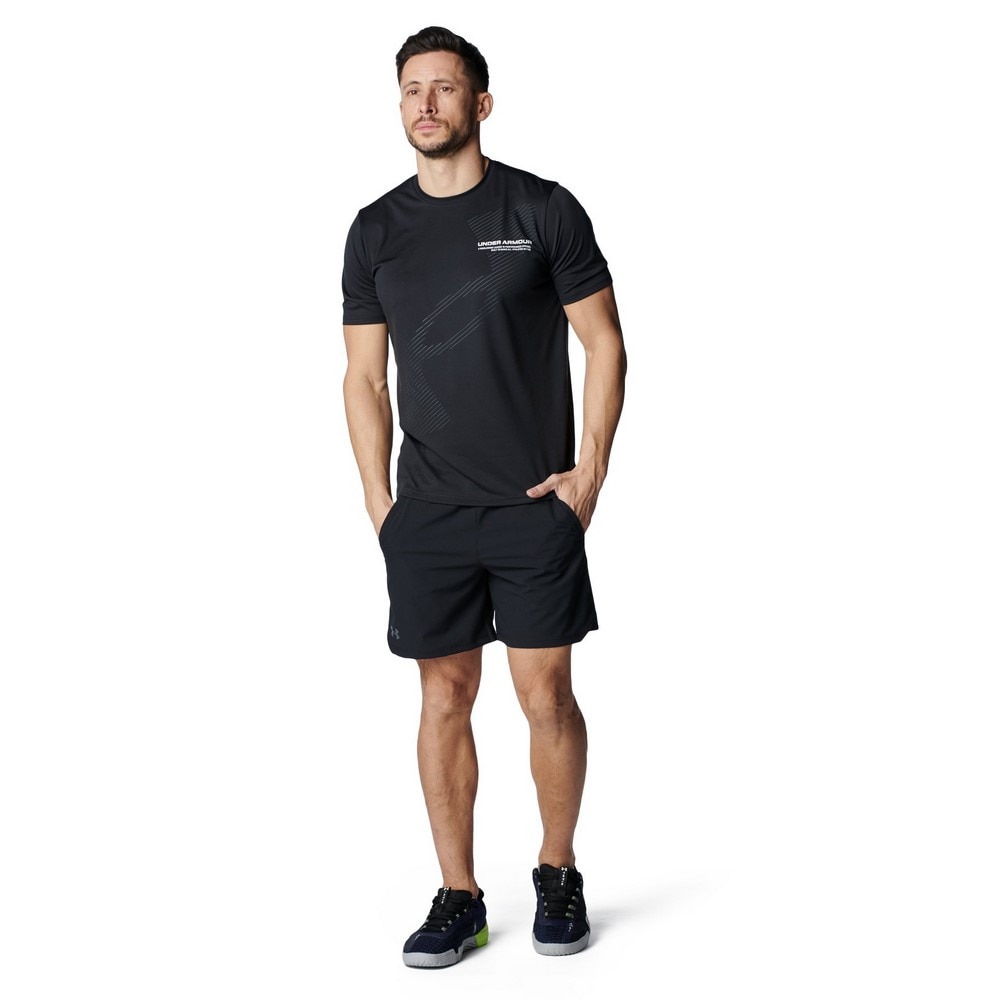 アンダーアーマー（UNDER ARMOUR）（メンズ）テック エクストララージロゴ ショートスリーブ Tシャツ 6003948 002