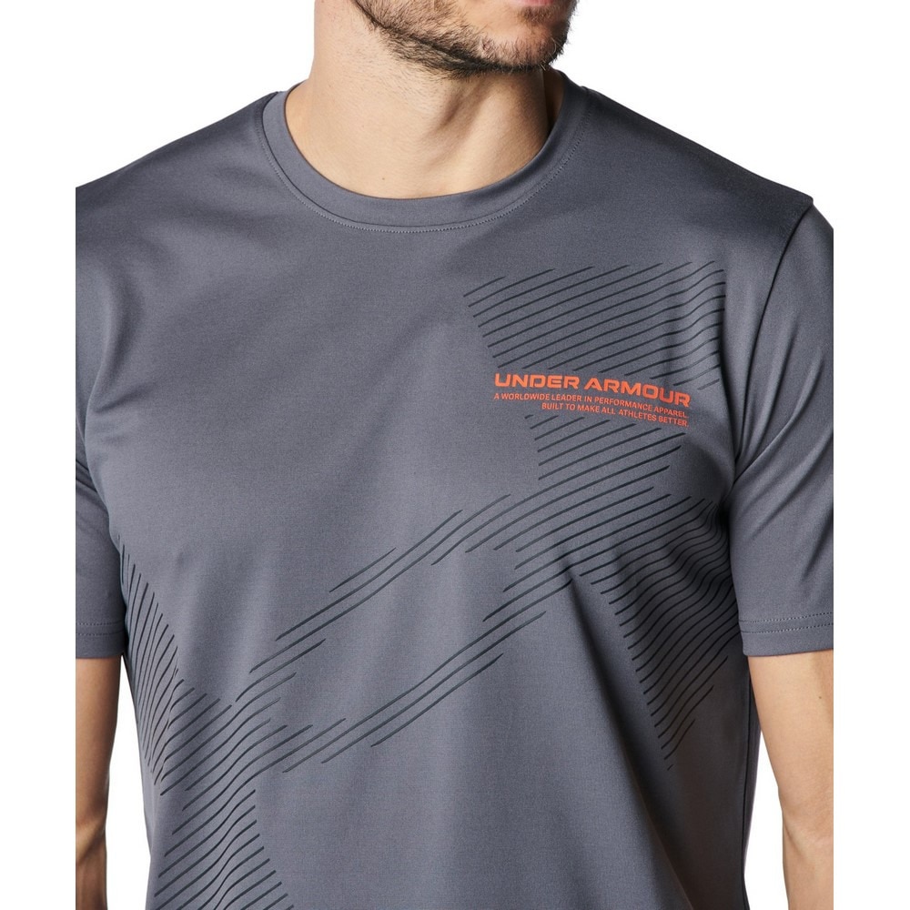 アンダーアーマー（UNDER ARMOUR）（メンズ）テック エクストララージロゴ ショートスリーブ Tシャツ 6003948 025