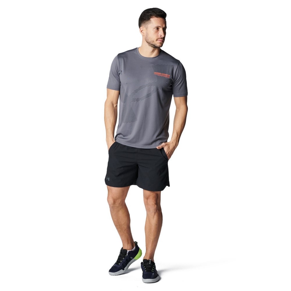 アンダーアーマー（UNDER ARMOUR）（メンズ）テック エクストララージロゴ ショートスリーブ Tシャツ 6003948 025
