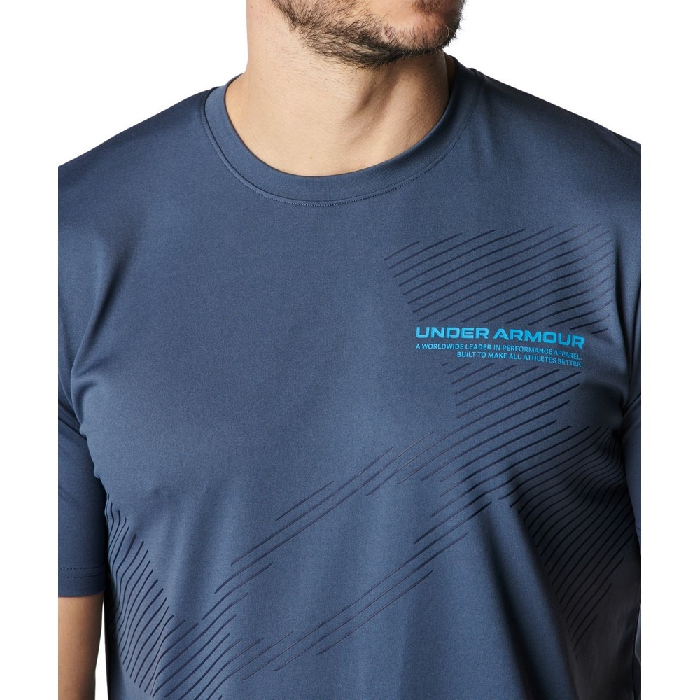 アンダーアーマー（UNDER ARMOUR）（メンズ）テック エクストララージロゴ ショートスリーブ Tシャツ 6003948 044