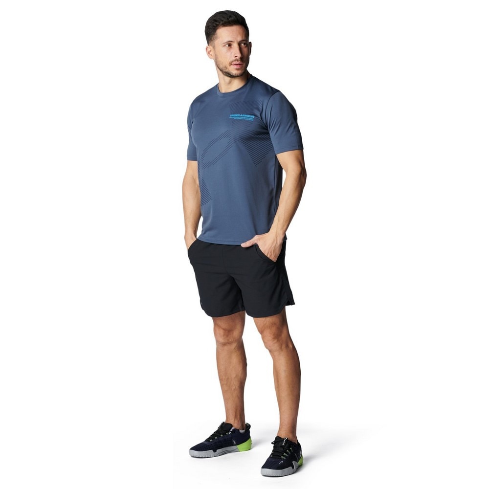 アンダーアーマー（UNDER ARMOUR）（メンズ）テック エクストララージロゴ ショートスリーブ Tシャツ 6003948 044