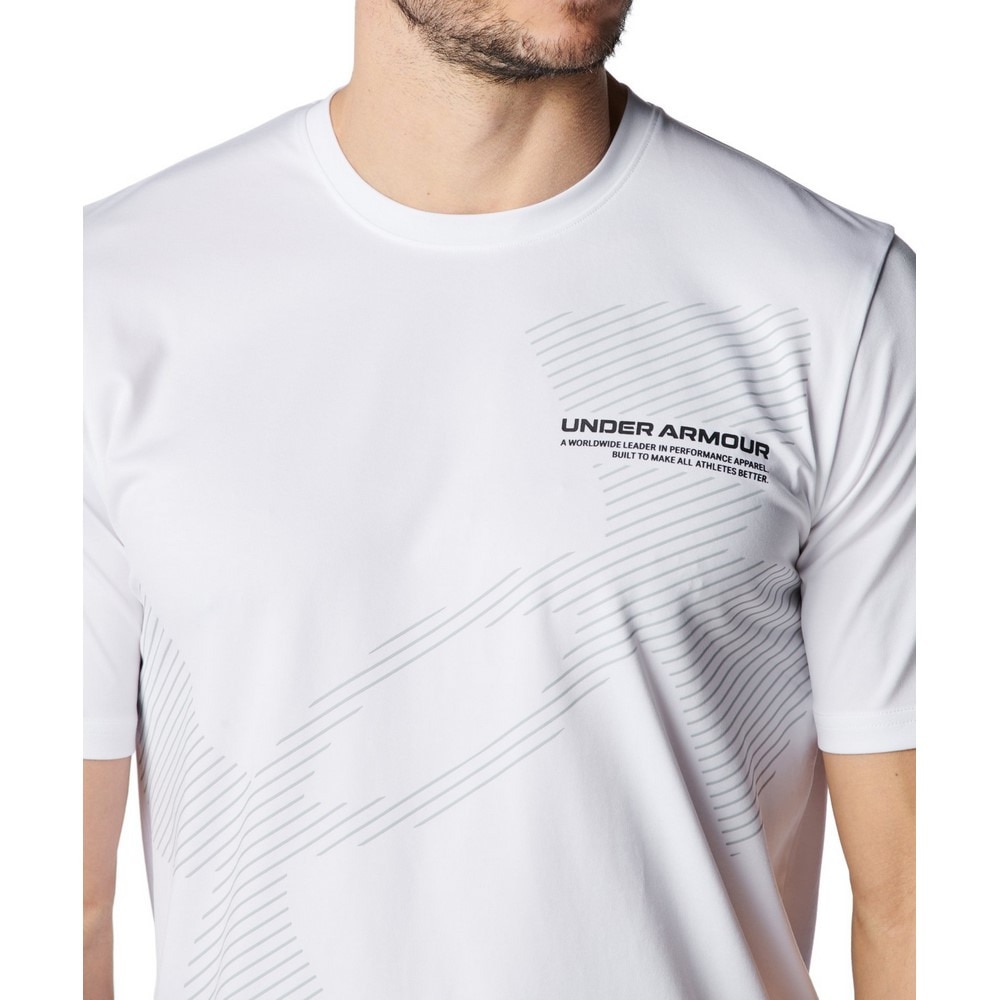 アンダーアーマー（UNDER ARMOUR）（メンズ）テック エクストララージロゴ ショートスリーブ Tシャツ 6003948 100