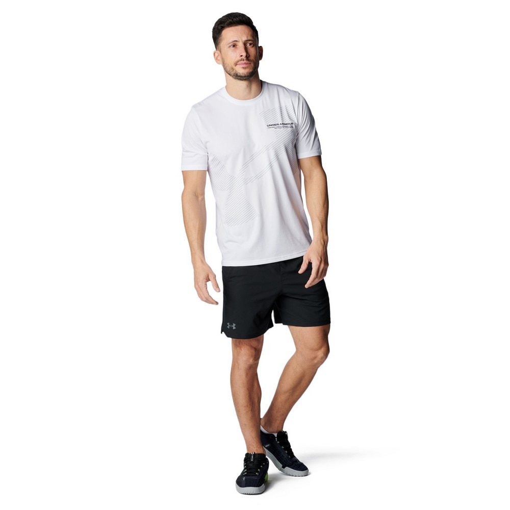 アンダーアーマー（UNDER ARMOUR）（メンズ）テック エクストララージロゴ ショートスリーブ Tシャツ 6003948 100