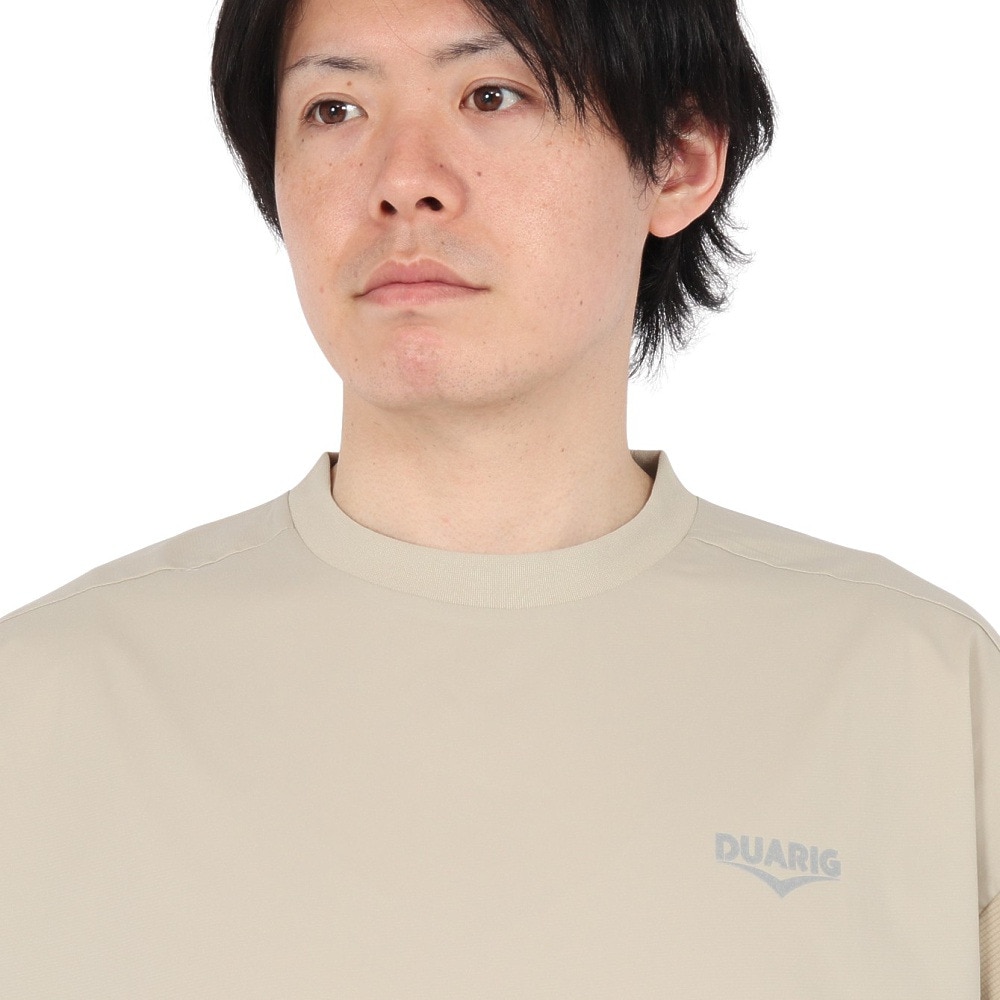 デュアリグ（DUARIG）（メンズ）ドライプラス 15RIP ニット Tシャツ 5S0005-TRCT-863HD BEG